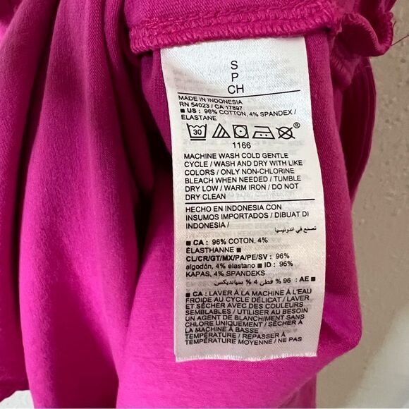 Old Navy Pink Slub-Knit Halter Midi Shift Dress NEW Size Small - Picture 9 of 9